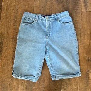 Gloria Vanderbilt Amanda Bermuda Jean Shorts